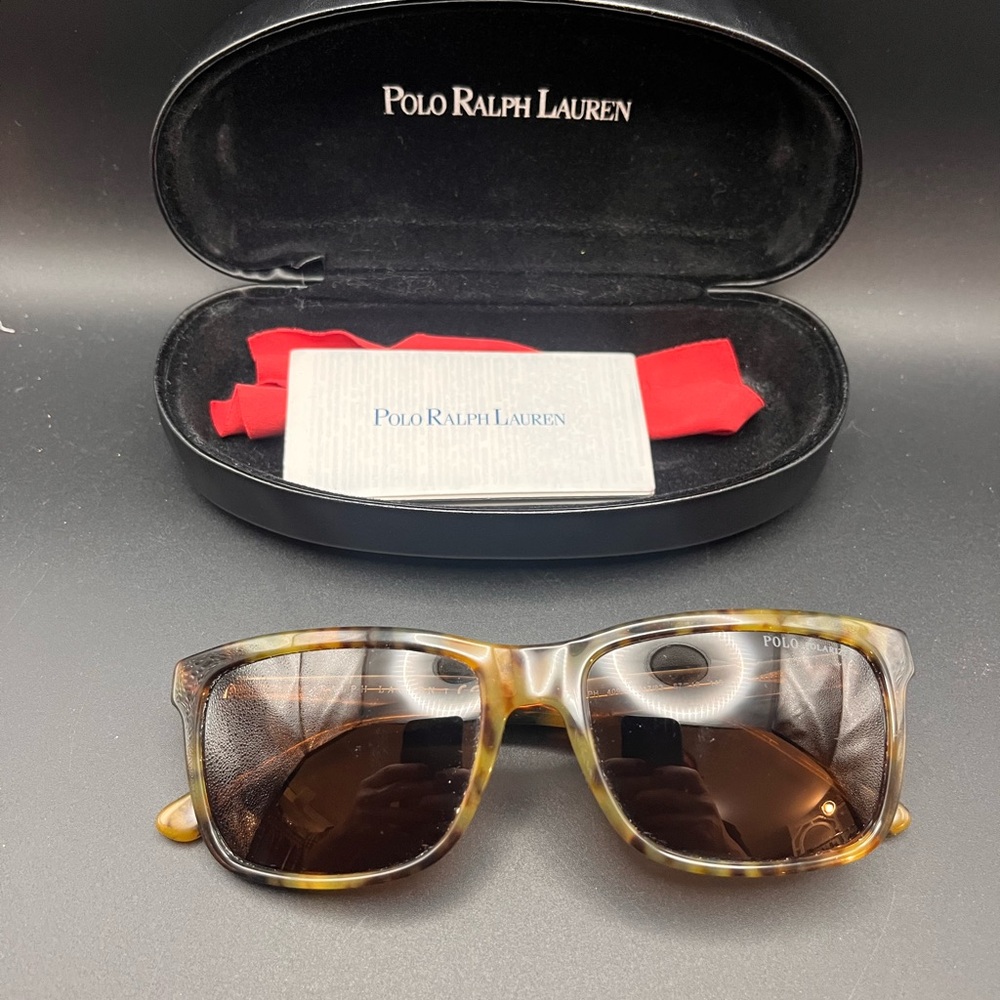 Polo Ralph Lauren Tortoise Shell Glasses - Picture 7 of 7